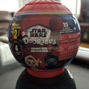 Series 2 DISNEY STAR WARS DOORABLES Galaxy‎ Peek 4 Figure Surprise Ball LOT OF 4
